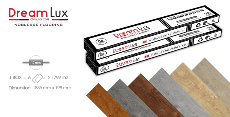 Sàn gỗ cốt đen DREAMLUX