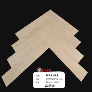 Sàn Gỗ Cốt Đen Xương Cá One Black WF 11-12