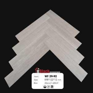 Sàn Gỗ Cốt Đen Xương Cá One Black WF 29-92
