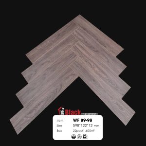 Sàn Gỗ Cốt Đen Xương Cá One Black WF 89-98