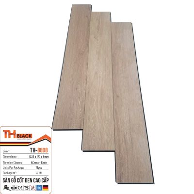 Sàn Gỗ Cốt Đen TH-8808 8mm